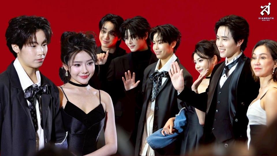 ฮิม กุลชา” หล่อสะเทือนพรมแดง KCL Awards 2026 พร้อมทีมแสดงซีรีส์ “แฟ้มรักต้องห้าม”