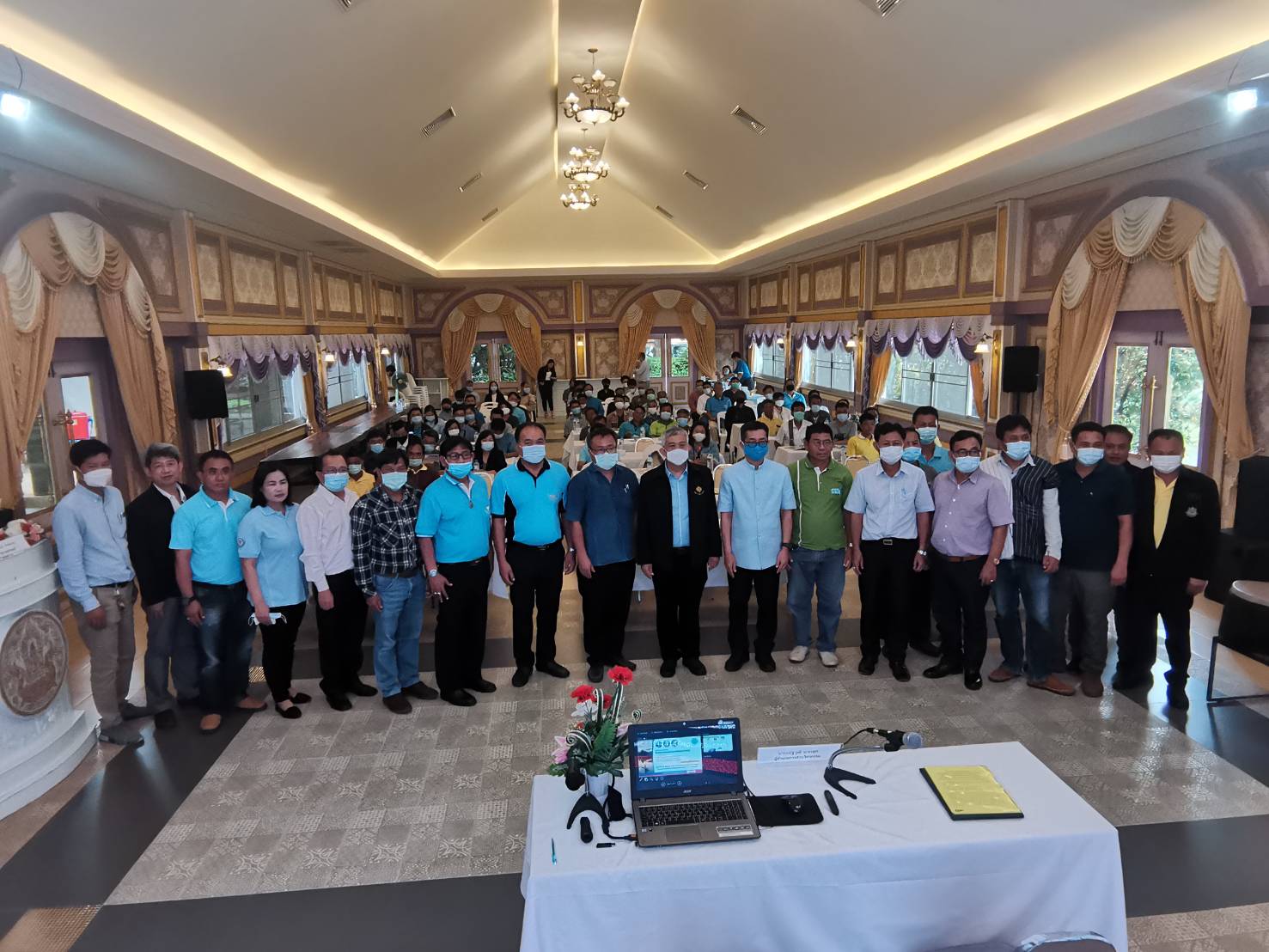 กรมชลฯปัจฉิมนิเทศ หลังออกแบบอ่างเก็บน้ำอันเนื่องมาจากพระราชดำริในเขตพื้นที่ อ.จอมทองฮอด