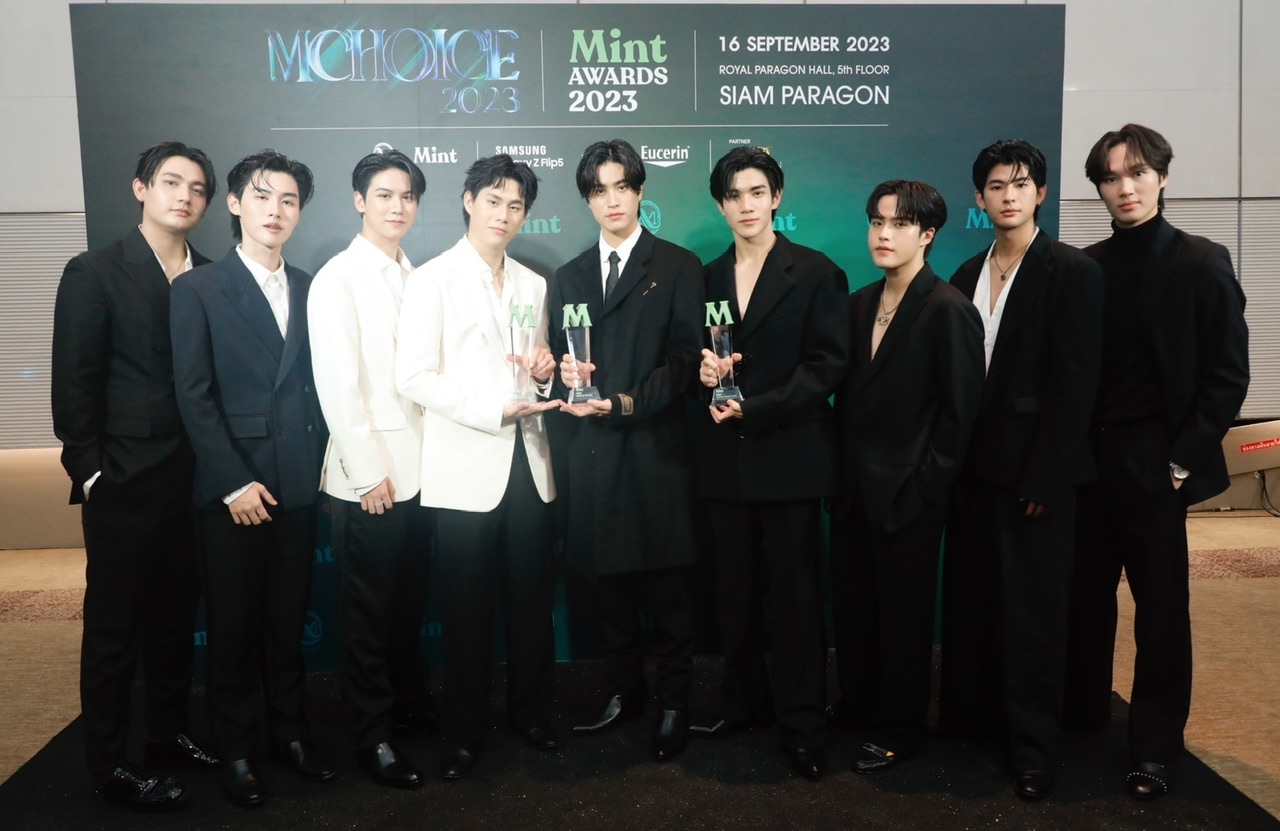 “GMMTV” กวาด 3 รางวัล “Mint Awards 2023”