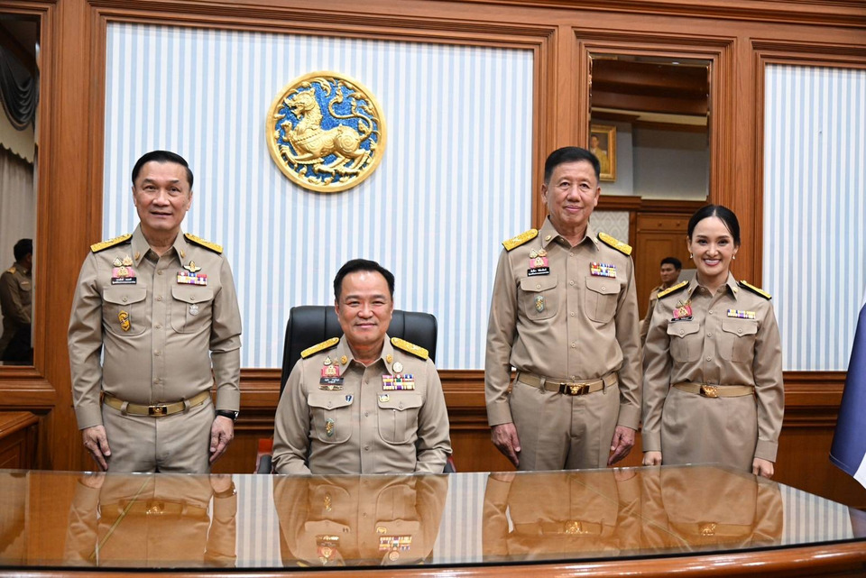 “อนุทิน” ลงนามคำสั่ง “มท.”มอบหมาย 3 รมช.มหาดไทย “มท.2” คุม “ที่ดิน-ท้องถิ่น”