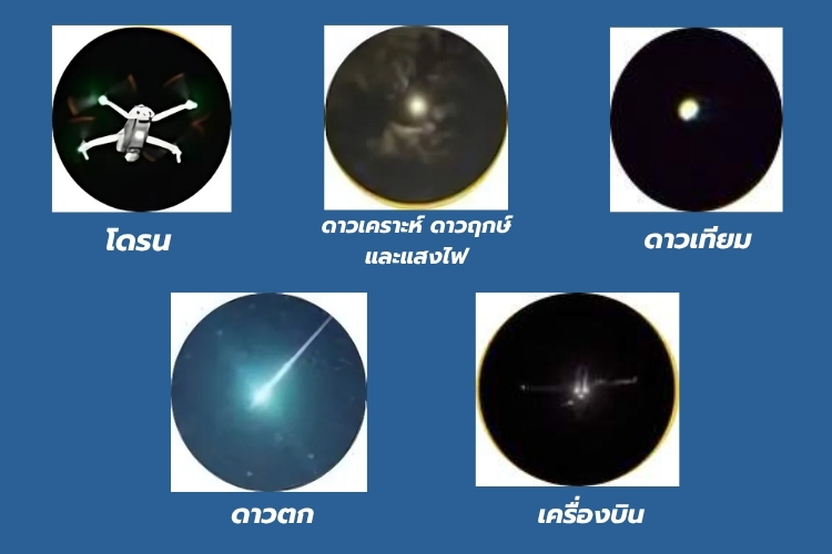 เห็นบนฟ้า อย่าเพิ่งตกใจ! แยกให้ชัด "โดรนหรือดาว?"  วิธีสังเกตวัตถุปริศนาในท้องฟ้า
