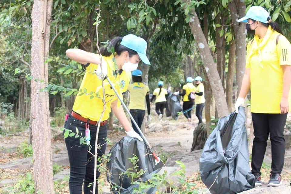 เทศบาลตำบลเขาพระยาเดินธงนำจิตอาสาBig cleaning 