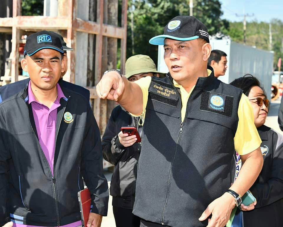 ชป.เตรียมพร้อมเครื่องมือเครื่องจักรรับมือพายุโซนร้อน “กรอวาญ”
