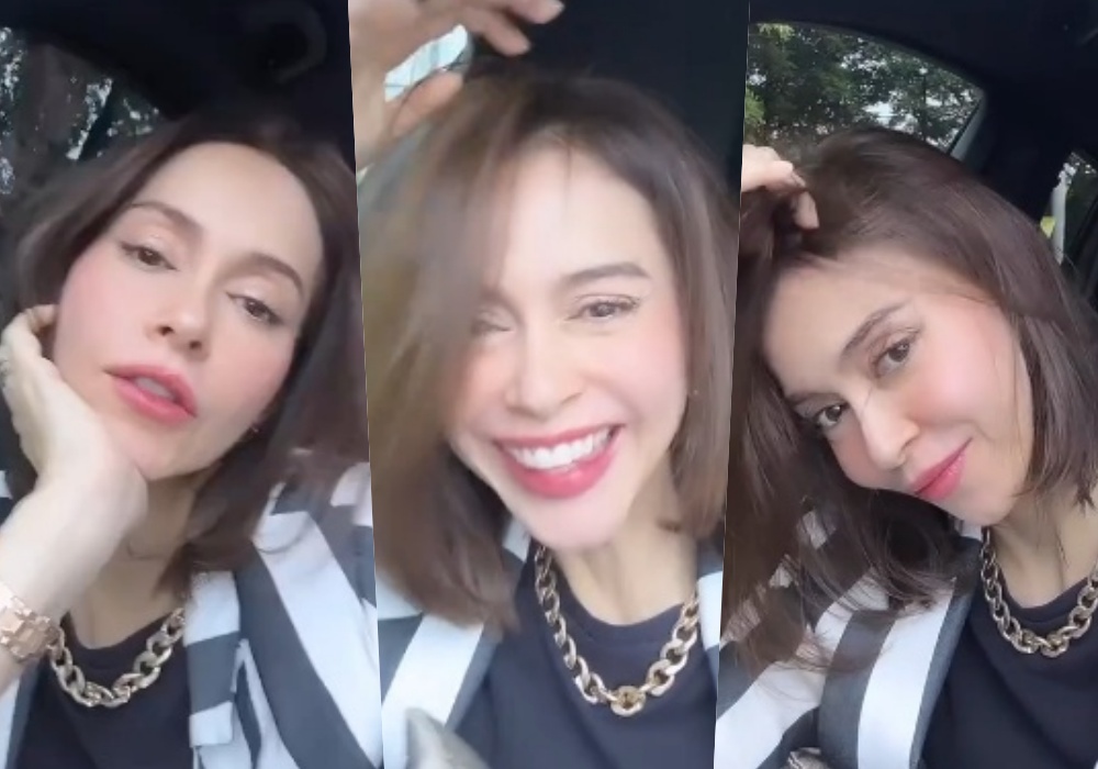 "นัท มีเรีย" กับลุคผมสั้น พร้อมแชร์ประโยคกินใจ "รักตัวเอง"