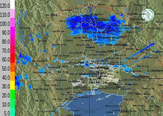 ฝนมาแล้ว!ก้อนใหญ่ยักษ์จากอยุธยามุ่งหน้ากทม.