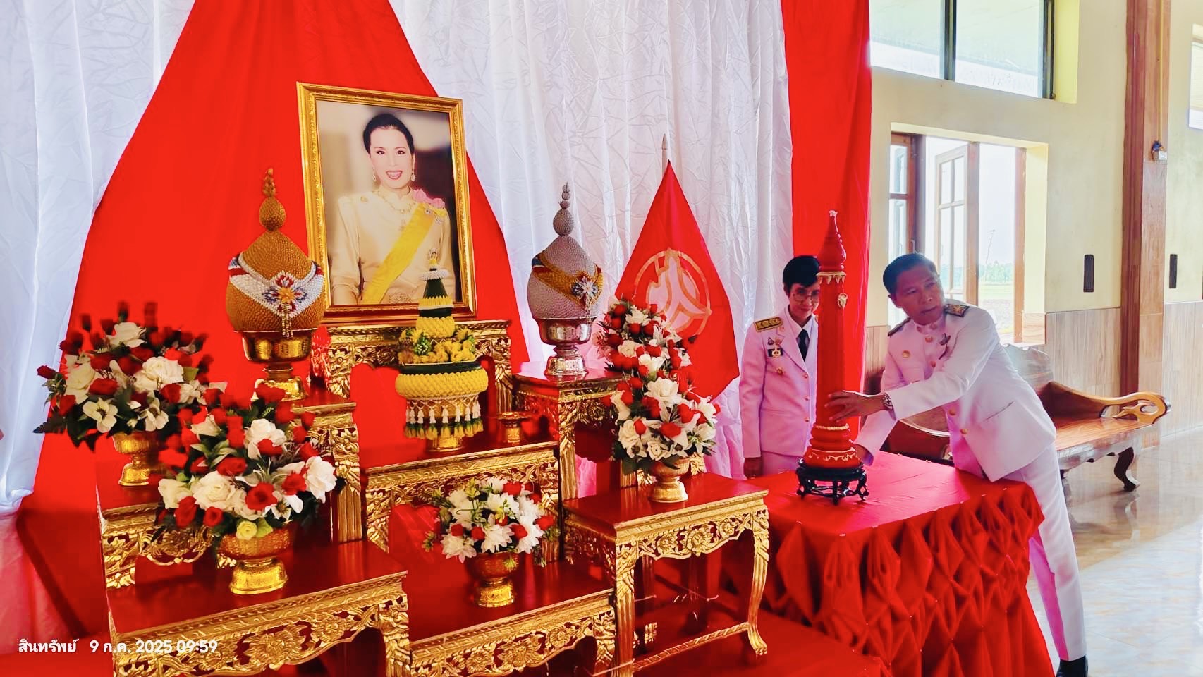 สมาคมสโมสรวัฒนธรรมหญิงในพระบรมราชินูปถัมภ์ ร่วมกับหน่วยงานต่าง ๆ และประชาชน จัดกิจกรรมปลูกป่าเฉลิมพระเกียรติพระบาทสมเด็จพระเจ้าอยู่หัว 