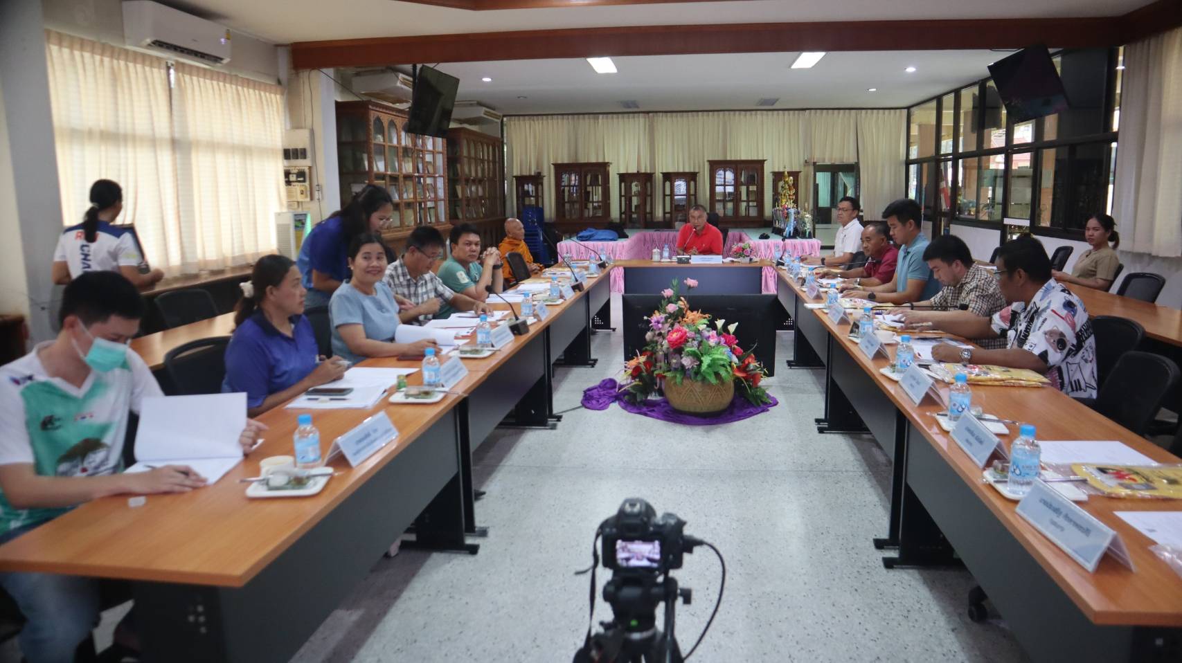 ประธานคณะกรรมการสถานศึกษาชำนาญฯเรียกคณะกรรมชุดใหม่ประชุมที่โรงเรียนชำนาญสามัคคีวิทยา