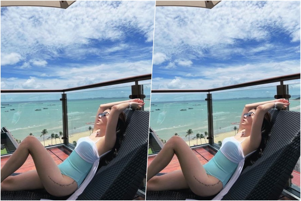 "ฝน ศนันธฉัตร" โชว์เซ็กซี่อวดรอยสักที่สะโพก
