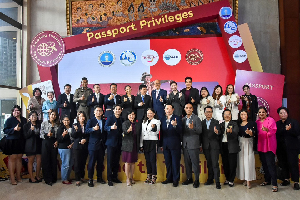 ททท. เร่งกระตุ้นการใช้จ่ายนักท่องเที่ยวต่างชาติส่งท้ายปีกับ Amazing Thailand Passport Privileges 