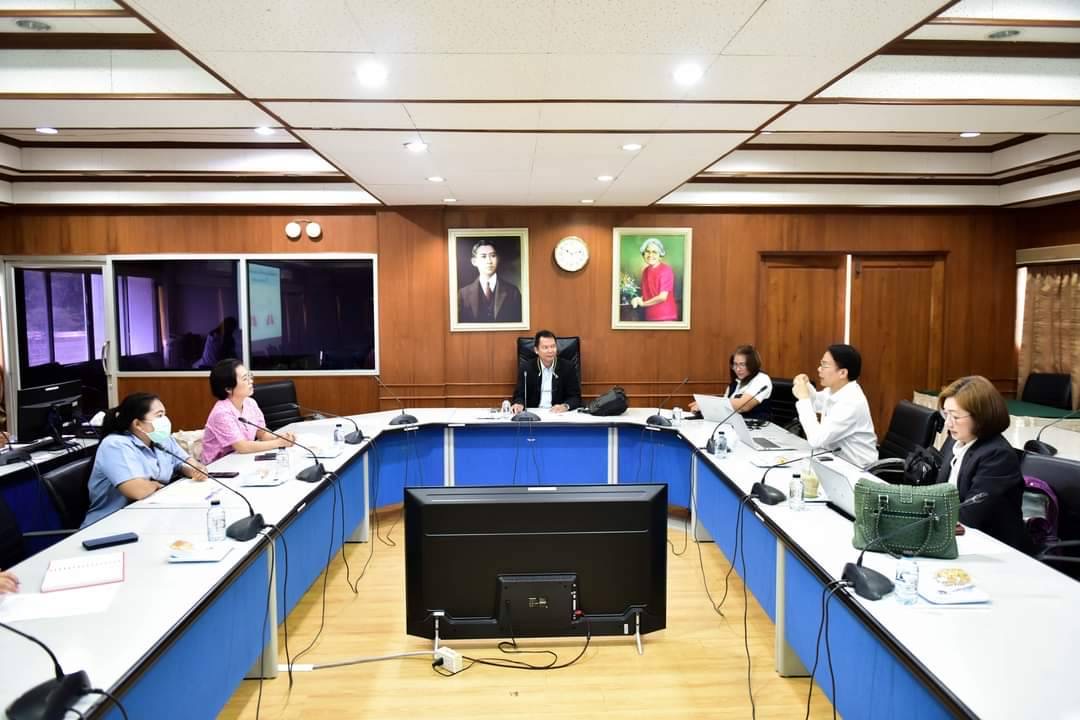 สสจ.กาญจน์ มอบหมายกลุ่มงานควบคุมโรคติดต่อ ประชุมติดตาโครงการสร้างเสริมสุขภาพป้องกันโรค(PPA)