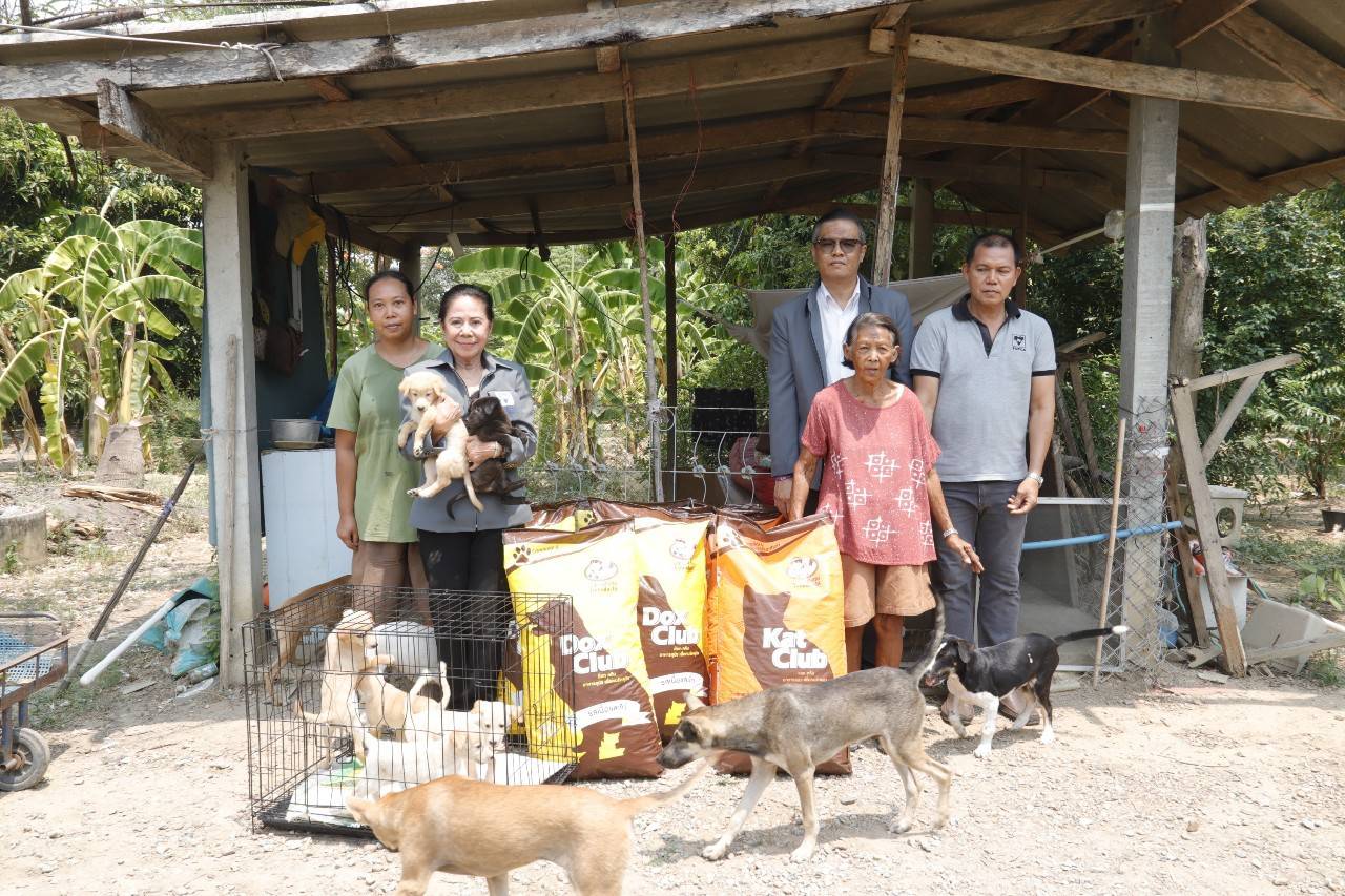 อุปนายก TSPCA  พร้อมคณะ ลงพื้นที่ช่วยเหลือสัตว์