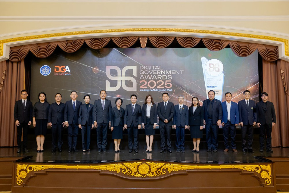 DGA จัดงาน “DG Awards 2025” เปิด 26 รางวัลหน่วยงานต้นแบบรัฐบาลดิจิทัล "รมต. ภราดร" หนุนไทยบริหารประเทศด้วยข้อมูล เตรียมพร้อมเป็นสมาชิก OECD