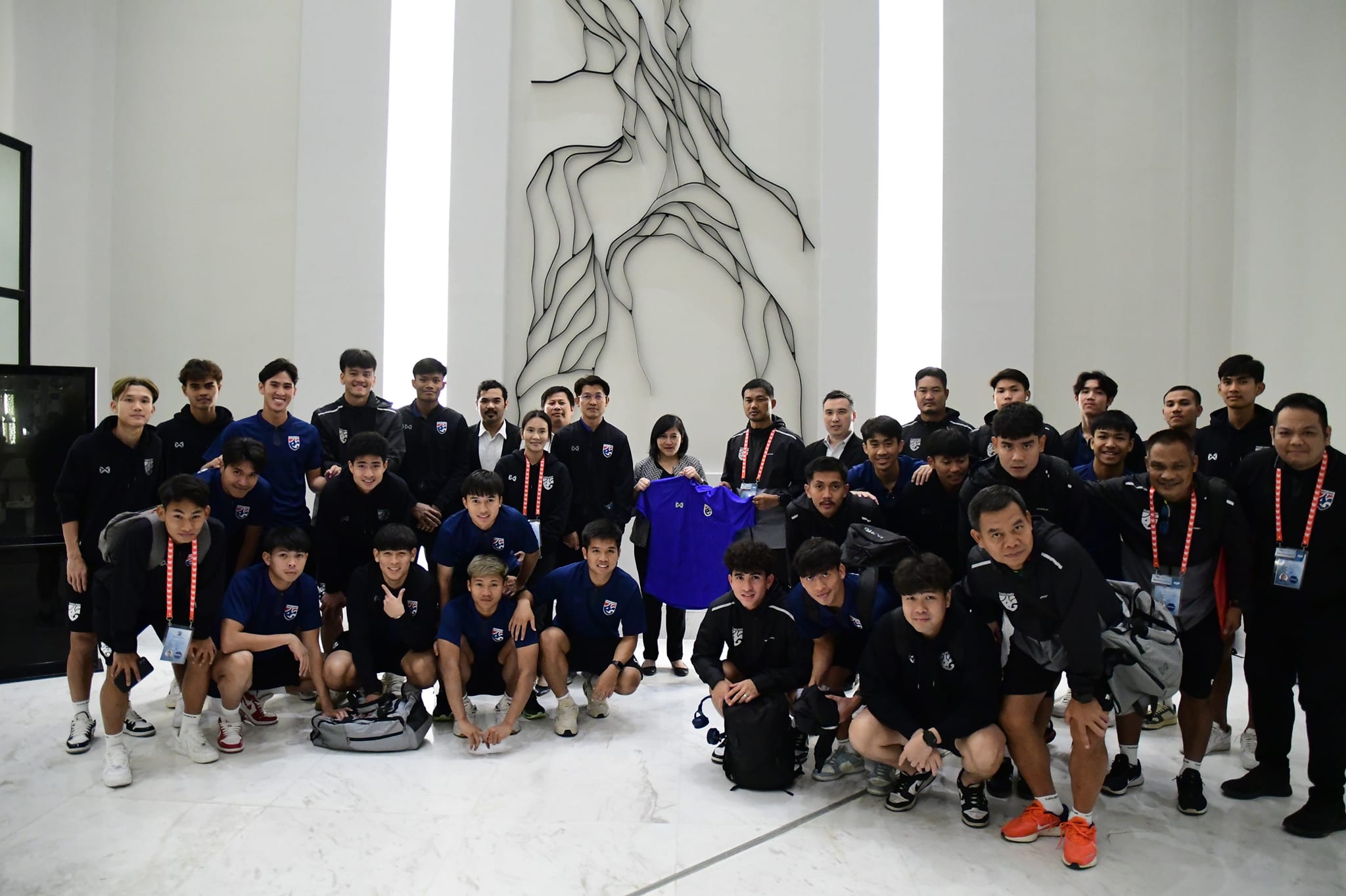 "อัครราชทูต ณ กรุงริยาด" ให้กำลังใจทีมชาติไทย U23 