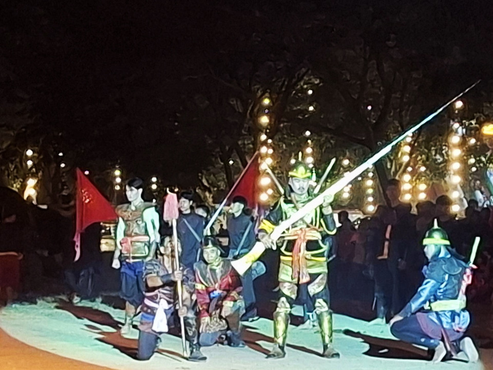 อ่างทอง เปิดงานรำลึกสมเด็จพระนเรศวรมหาราช ปี 2569 ตระการตาการแสดงแสง สี เสียง