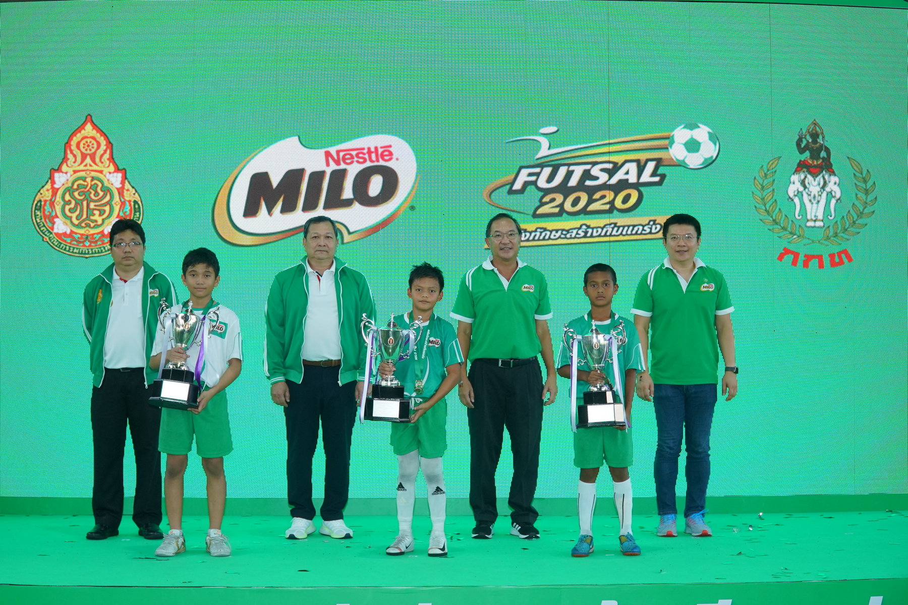 3 สุดยอดทีมแกร่ง ฟอร์มแรง คว้าแชมป์ไมโล ฟุตซอล 2020