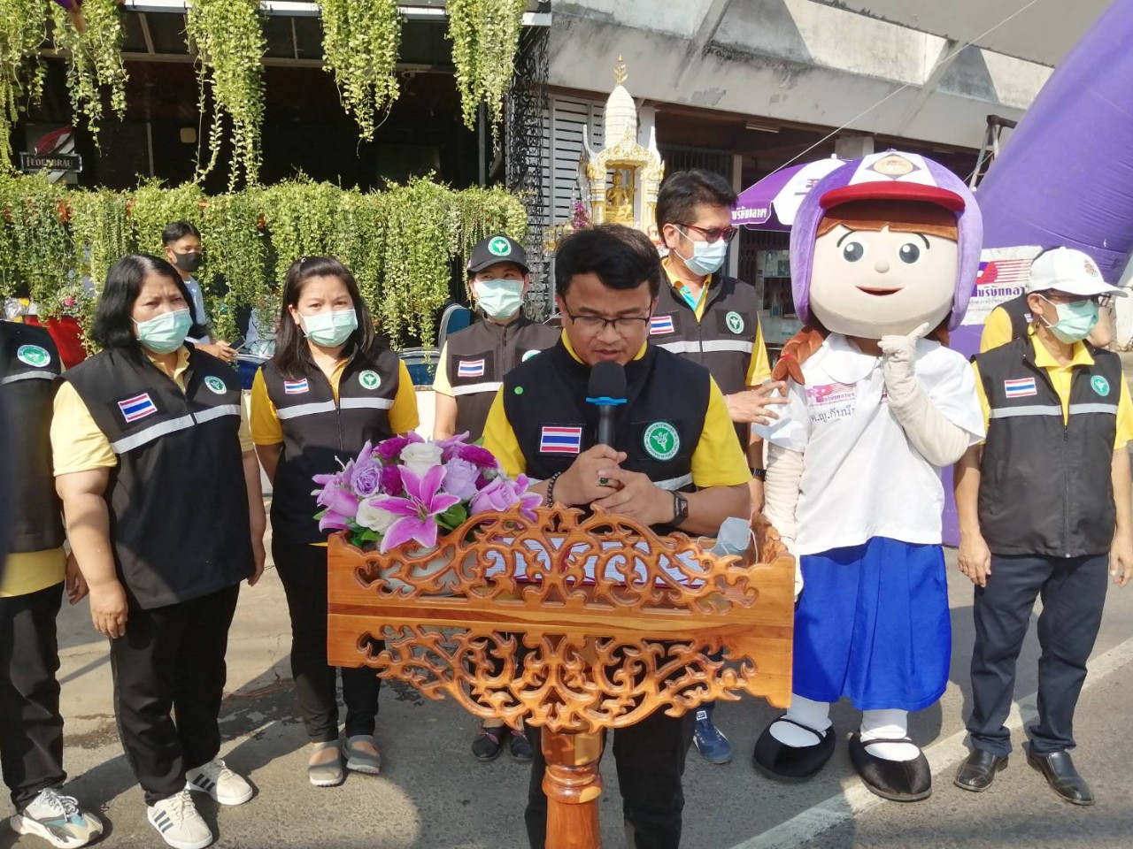 สวรรค​โ​ล​ก​ สุโขทัย​จัดถนนปลอดภัย​ เน้นกฏจราจรรับสงกรานต์
