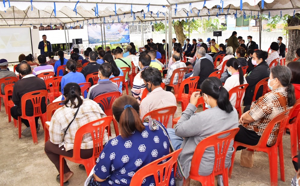 รองอธิบดี ชป. ร่วมฟังความเห็นประชาชน ศึกษาผลกระทบสิ่งแวดล้อม สร้างอ่างฯน้ำลาย