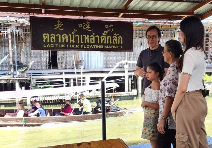 ศิลปิน อินฟลูเอนเซอร์ ร่วมเล่าเรื่องตลาดน้ำวิถีชุมชน