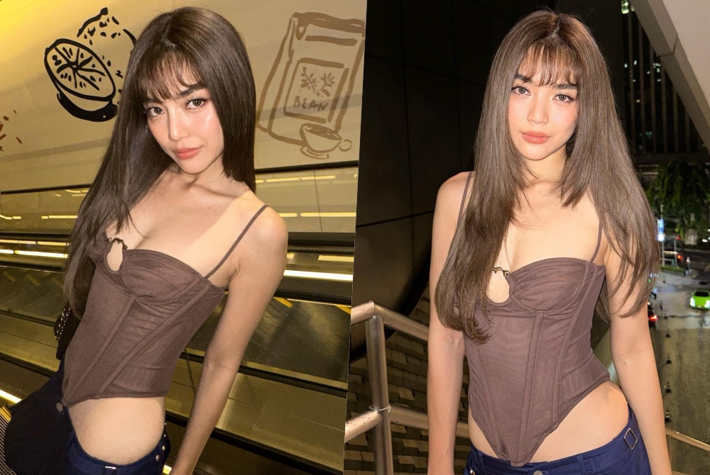“ปราง กัญญ์ณรัณ” เซ็กซี่เกินต้านสวมบอดี้สูทเว้าสูงอวดเอวบางเฉียบ