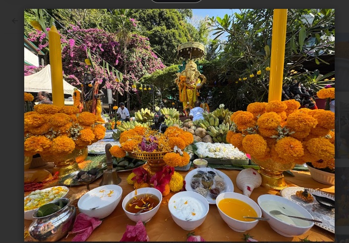ระนองจัดพิธีบวงสรวงสักการะพระพิฆเนศยิ่งใหญ่และสรงน้ำศักดิ์สิทธิ์ด้วย 5 น้ำอมฤต   