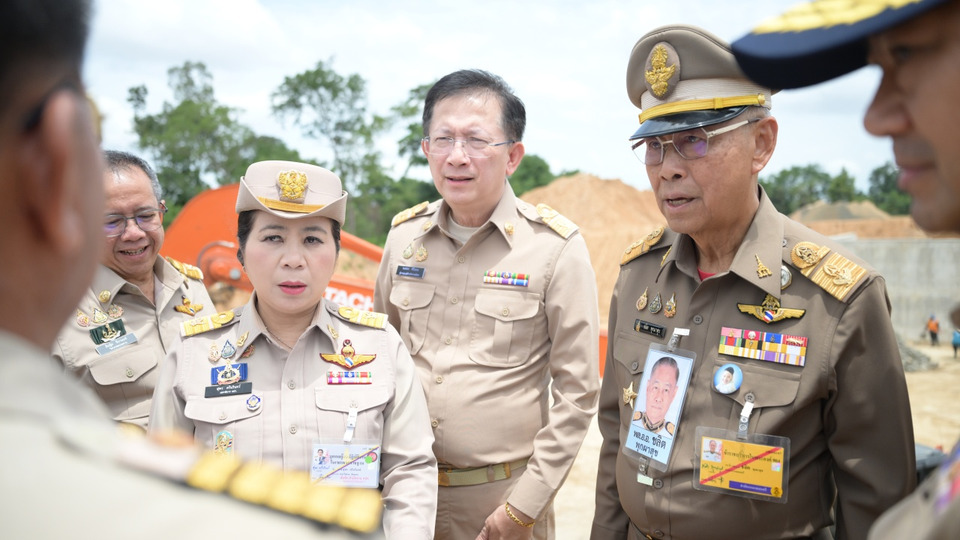 องคมนตรี ติดตามความก้าวหน้าโครงการอันเนื่องมาจากพระราชดำริ จังหวัดสระแก้ว