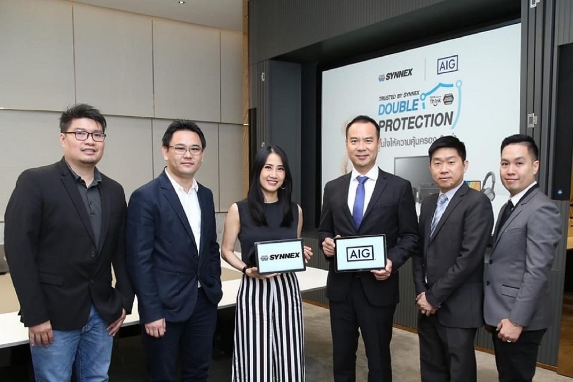 เอไอจี ประเทศไทย ร่วมกับ ซินเน็ค เปิดตัวแคมเปญ “Synnex Double Protection”