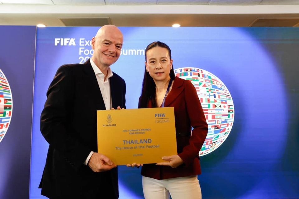 ประธานฟีฟ่า ชื่นชม ส.กีฬาฟุตบอลฯ จัดแข่งขัน FIFA Series 2026 ชาติแรกของเอเชีย