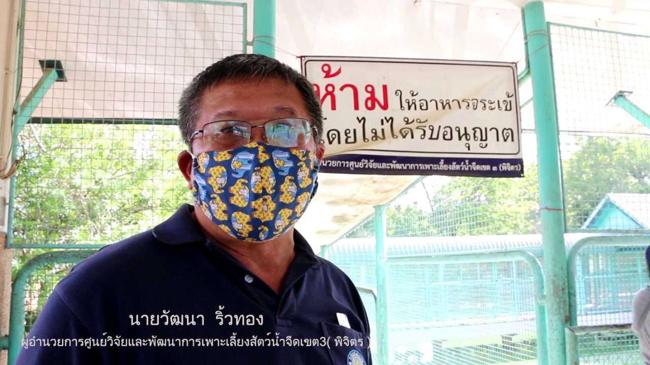 ประมงชี้แจงสื่อโซเชียลแชร์กระหน่ำทายาทพญาชาละวันผอมโซ