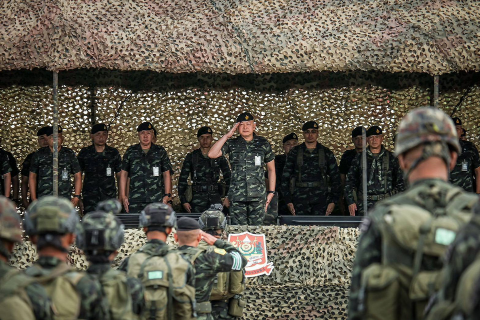 เสริมเขี้ยวเล็บกำลังพล! ผบ.พล.ร.9 ตรวจสภาพความพร้อมรบกองร้อยเตรียมพร้อม ทภ.1 