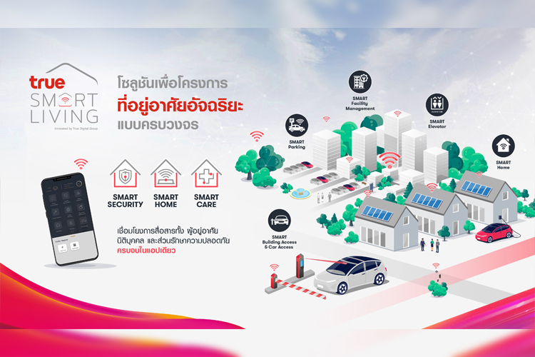 ทรู ดิจิทัล ดันโซลูชัน True Smart Living ลุยตลาดอสังหาริมทรัพย์ยุค 5G