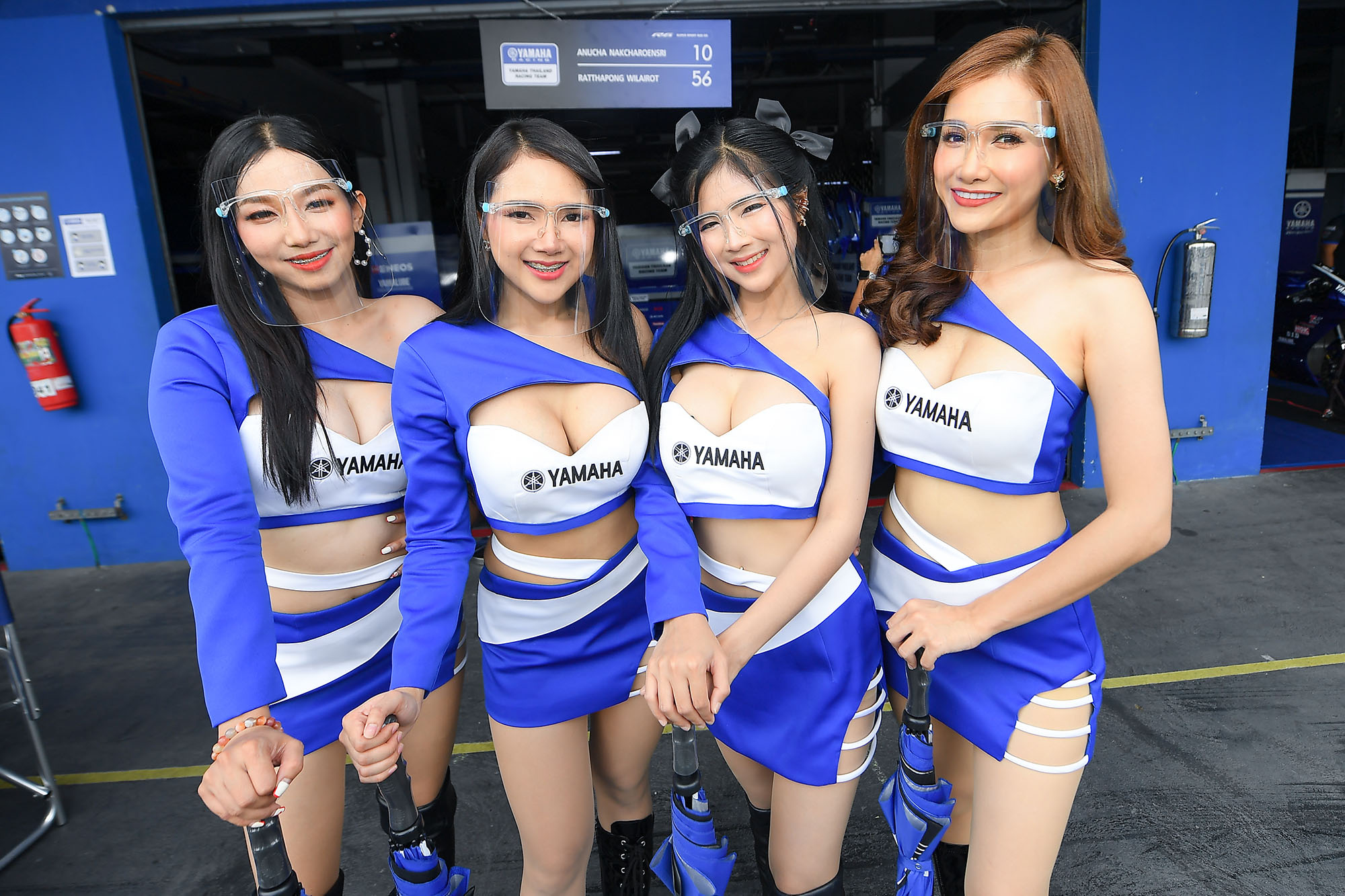 แน่นๆ !! ทัพพริตตี้จากสนามแข่ง OR BRIC Superbike 2021 จ.บุรีรัมย์ 