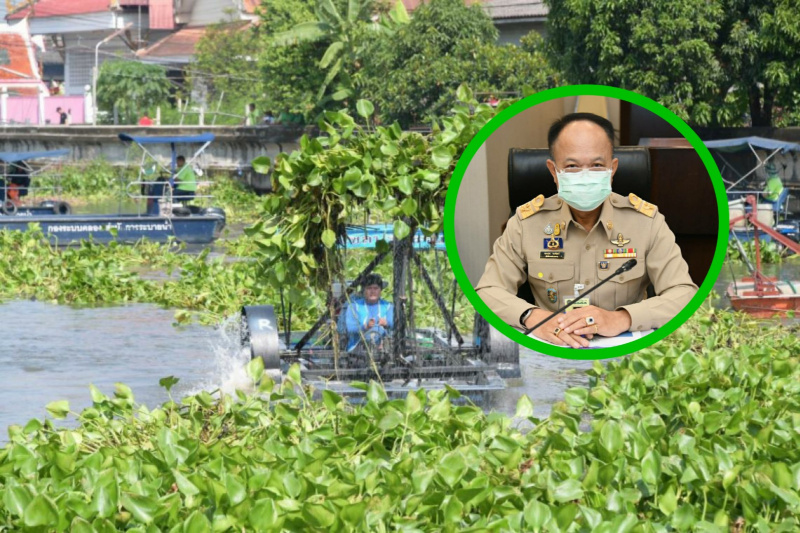 กรมชลฯ เร่งกำจัดสิ่งกีดขวางทางน้ำชลประทาน รับมือฤดูฝน