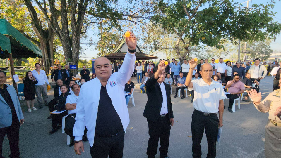 ศึกนายก อบต.ตะพงเดือด! ผู้หมวดลาออกชนอดีตนายก–ทีมพัฒนา บรรยากาศคึกคัก กองเชียร์ล้นตั้งแต่วันแรกสมัคร