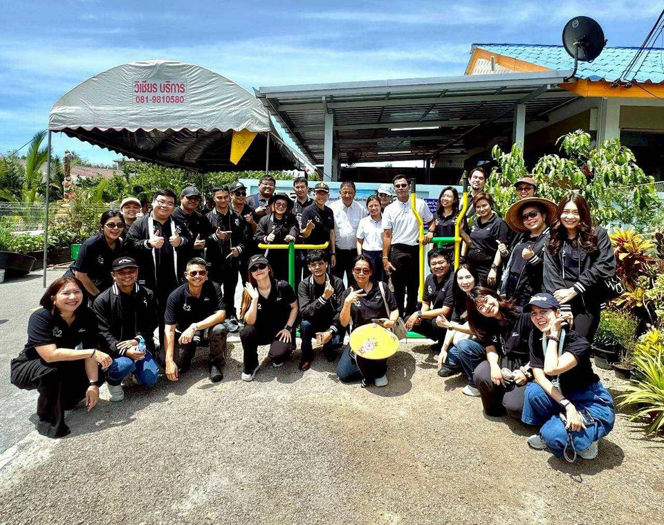 คณะบสก. 12 สถาบันอิศราดูงาน “บ้านบางเรือหัก” จ.สมุทรสงคราม ศึกษาตัวอย่างชุมชนเข้มแข็ง