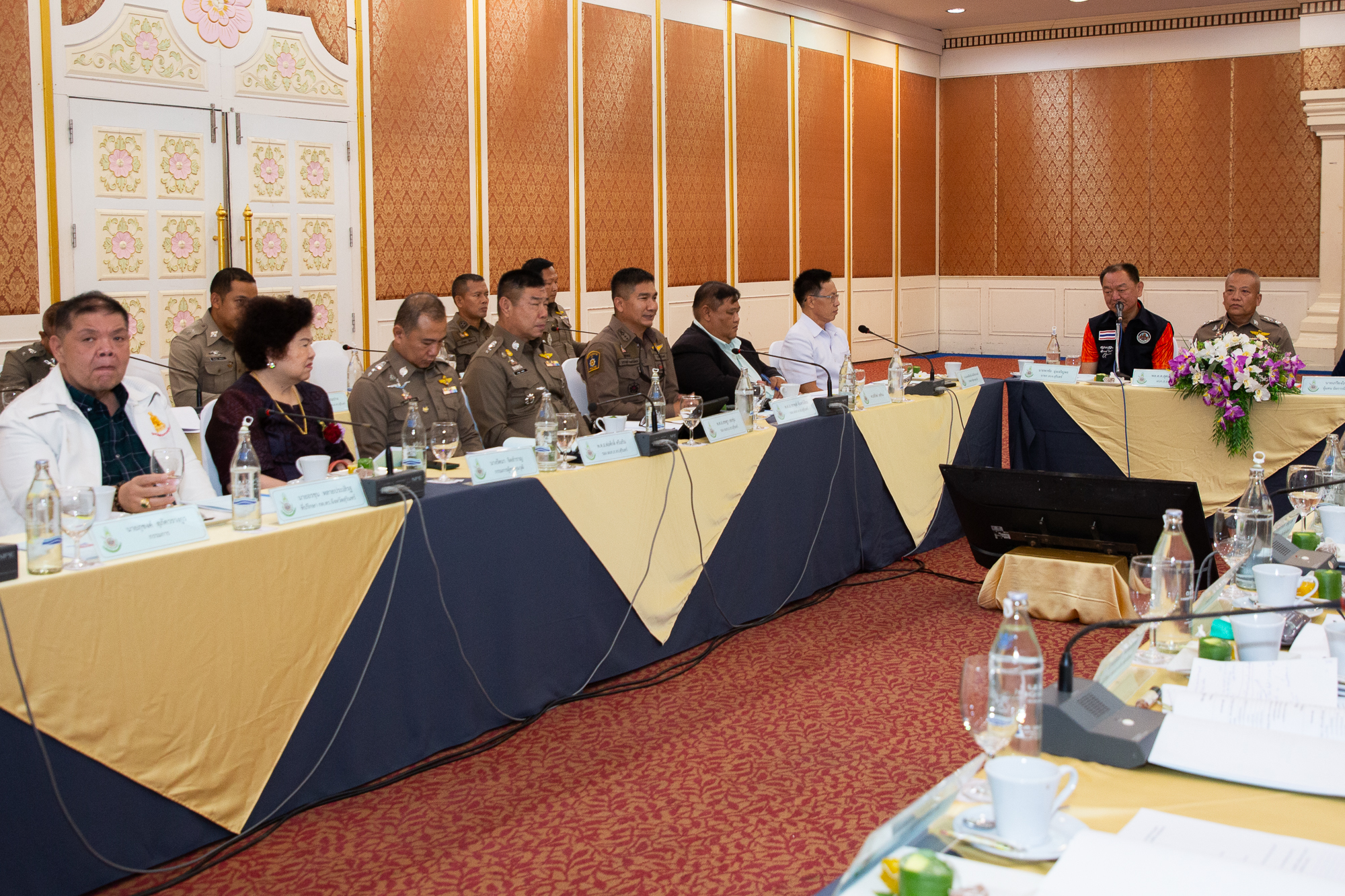 ตำรวจสุรินทร์จัดประชุมคณะกรรมการตรวจสอบและติดตามการบริหารงานครั้งที่ 2/2567