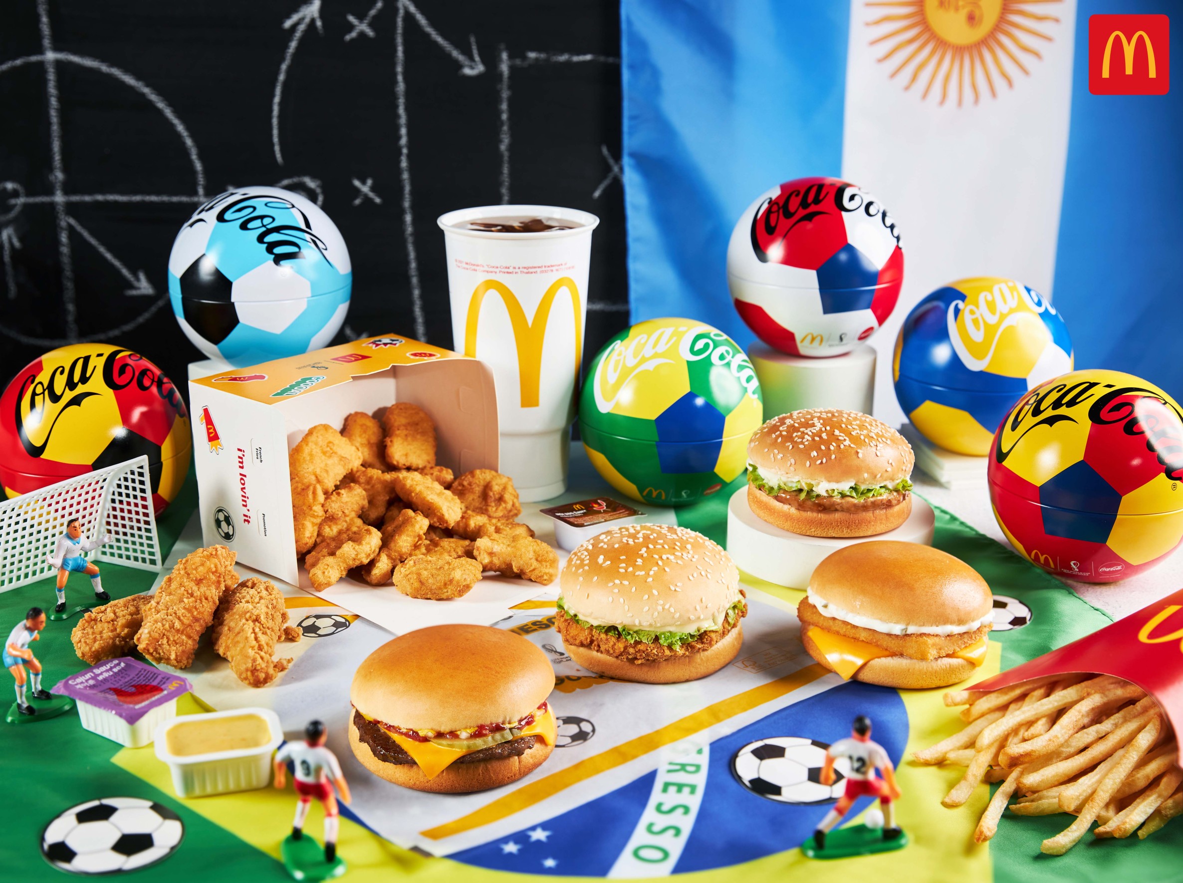 แมคโดนัลด์คิกออฟแคมเปญ ‘McDonald’s FIFA World Cup 2022’  เอาใจคอบอลกับคอลเลคชั่นบอลโลกสุดพิเศษ