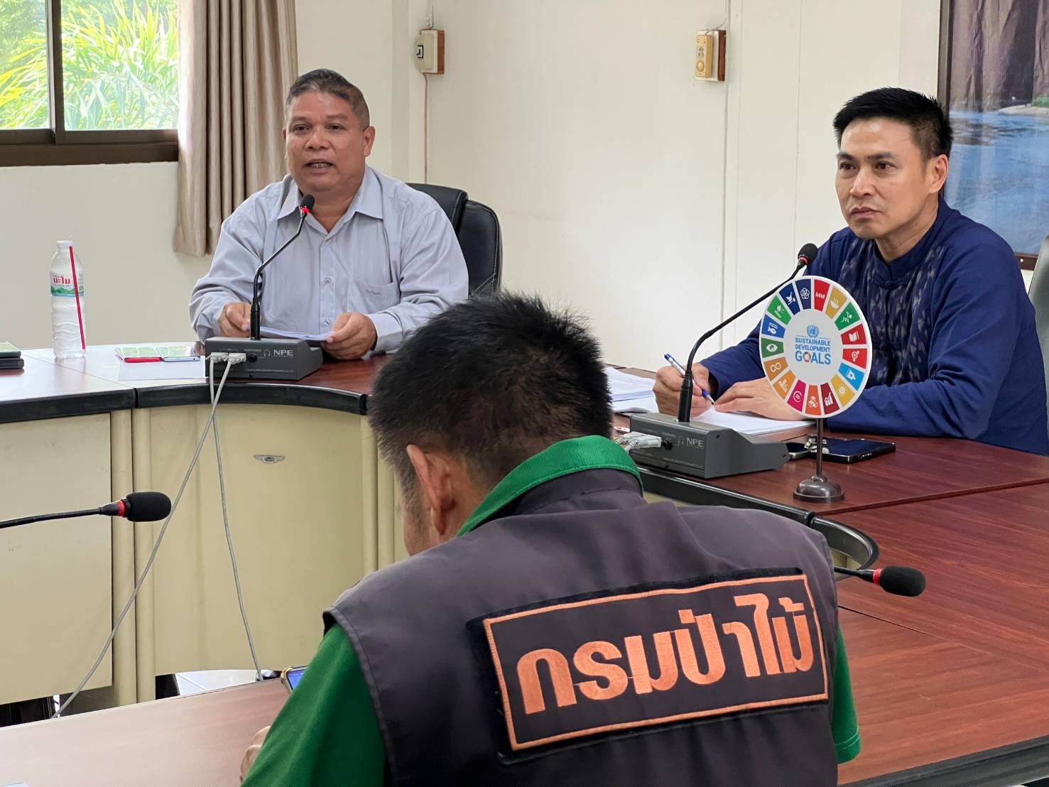 นอภ.สบเมย ประชุม รับรองแผนงานเร่งรัดขยายเขตไฟฟ้าให้บ้านเรือนราษฎรที่ไม่มีไฟฟ้าใช้ ปี 2566 