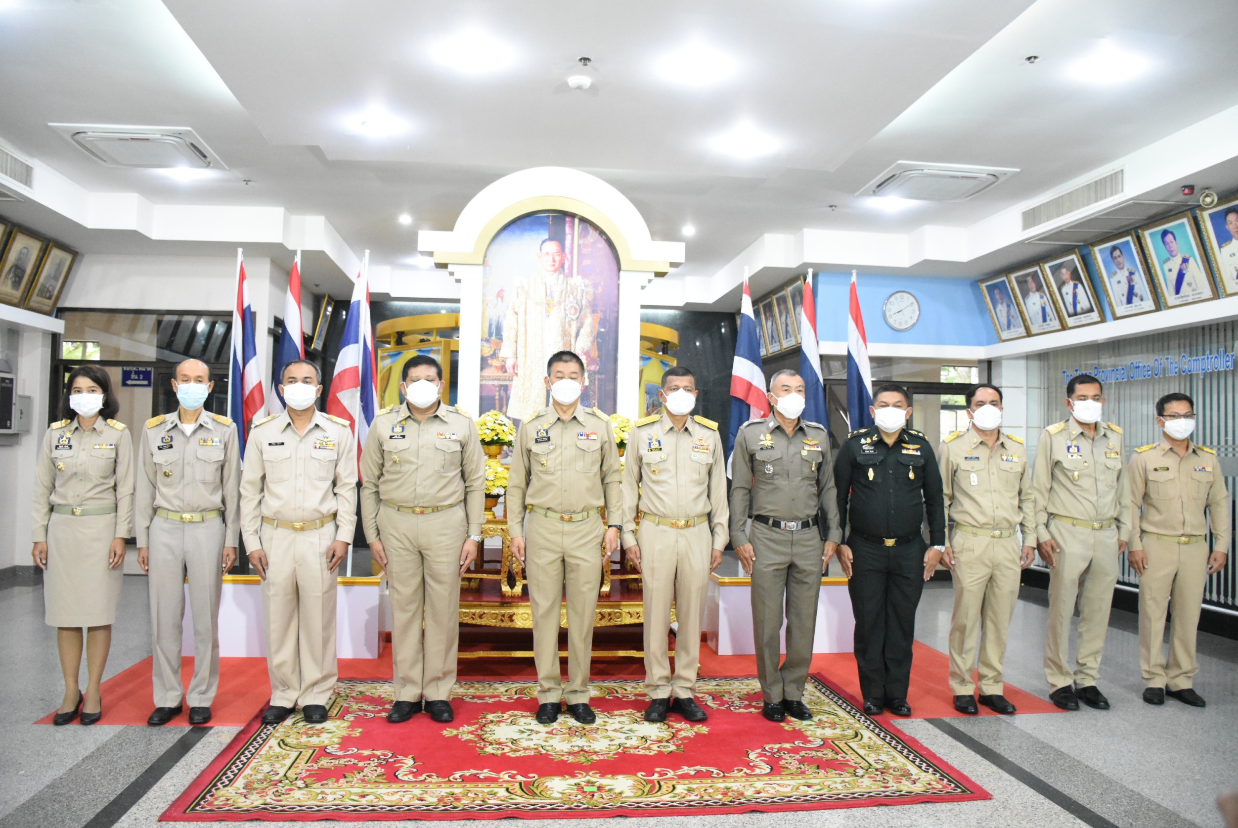 ตรังจัดพิธีรำลึก เนื่องในวันพระบิดาแห่งฝนหลวง