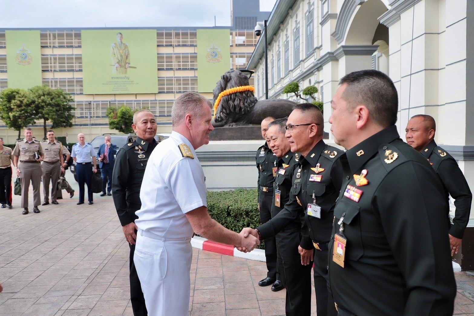ผบ.กองกำลังสหรัฐฯ ภาคพื้นอินโด-แปซิฟิก (USINDOPACOM) เยือนกองทัพบก 