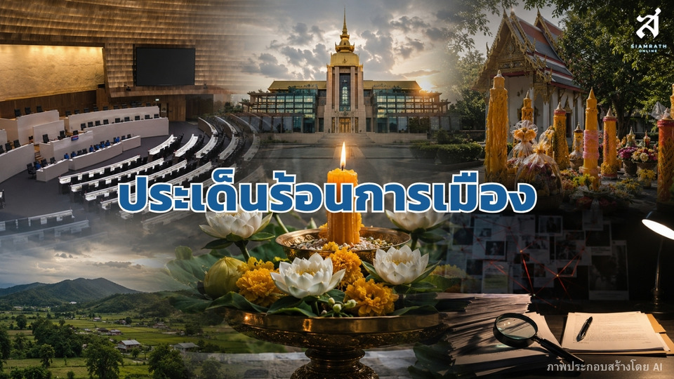 ประเด็นร้อนการเมือง วันที่ 30 กรกฎาคม 2569