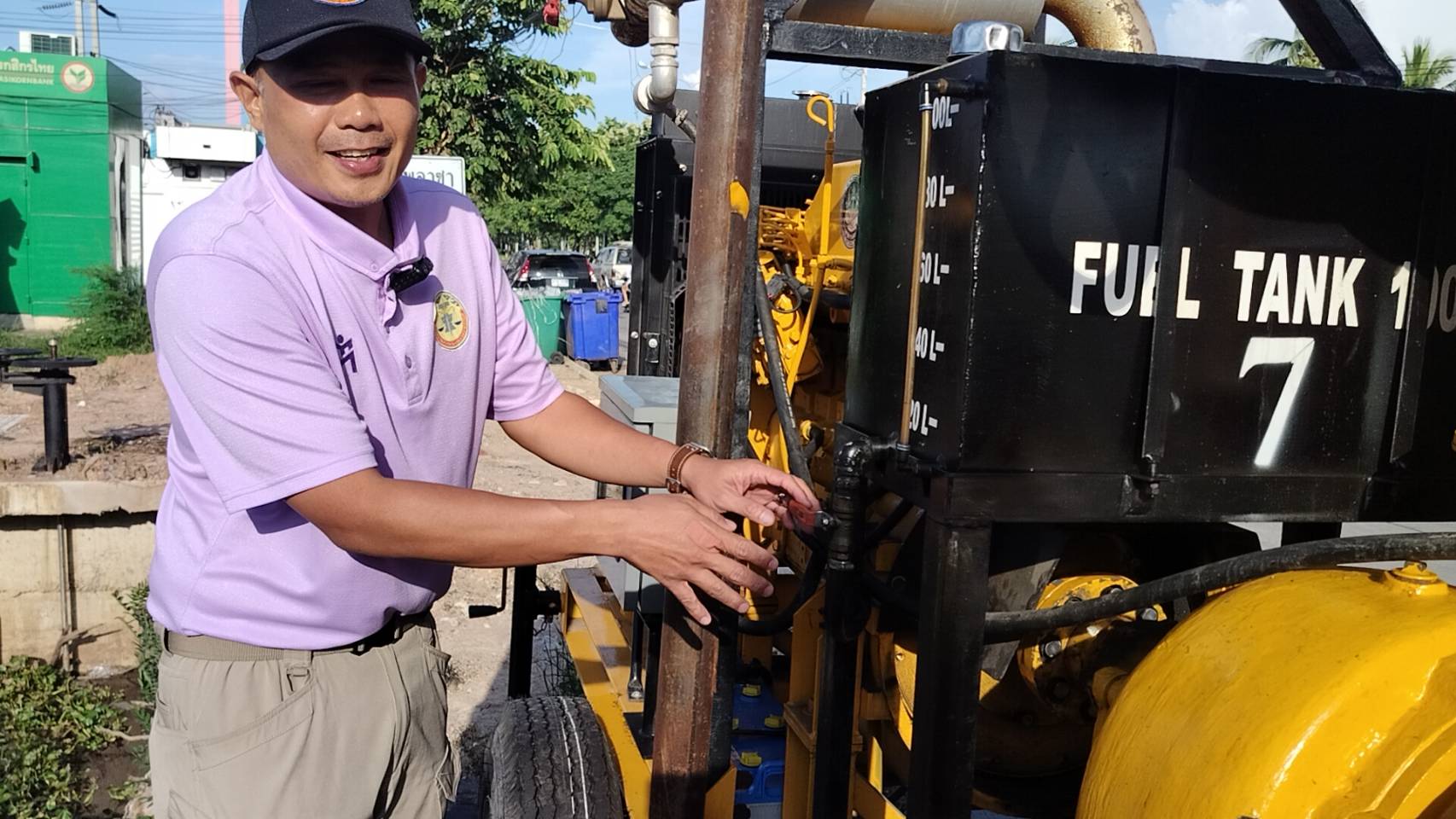 โคราช โจรแสบย่องลักน้ำมันเครื่องสูบน้ำจุดป้องกันท่วมซ้ำซาก