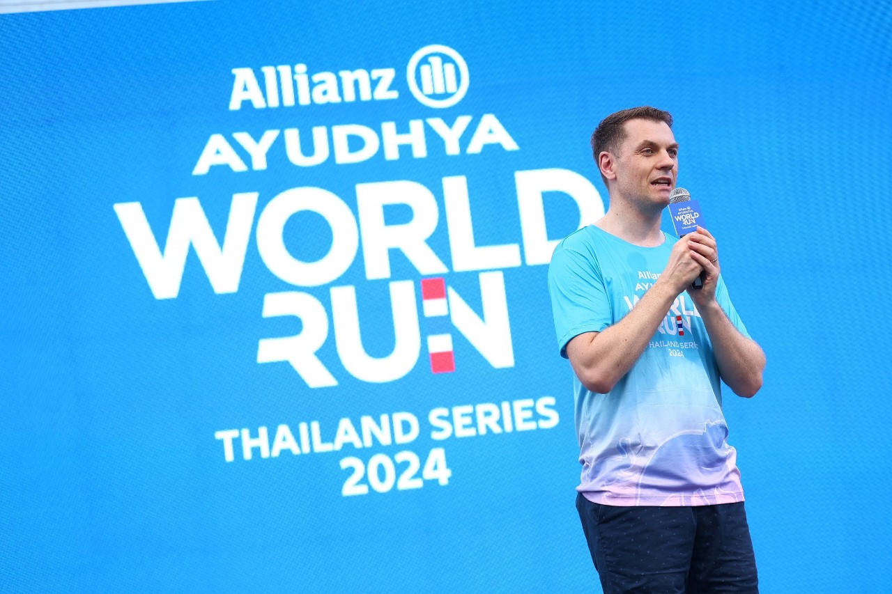 อลิอันซ์ อยุธยา จัดงานวิ่งสุดยิ่งใหญ่ “Allianz Ayudhya World Run Thailand Series 2024”     “Run For the Healthy World” อนุรักษ์มรดกไทย ใส่ใจสิ่งแวดล้อม ณ จังหวัดพระนครศรีอยุธยา