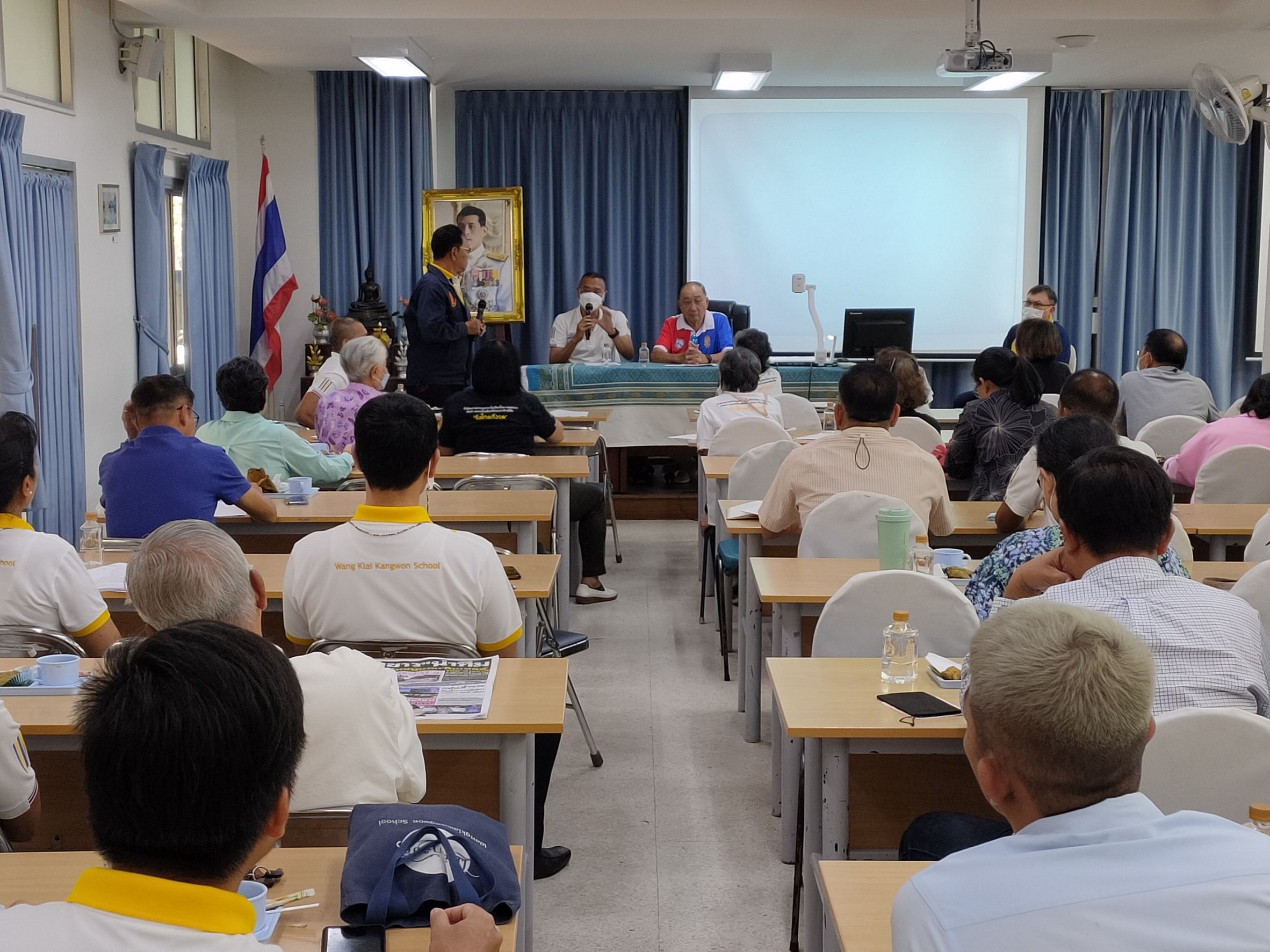 คณะกรรมการสมาคมนักเรียนเก่า รร.วังไกลกังวลหัวหินประชุมเตรียมจัดงาน"มุฑิตาจิต" 