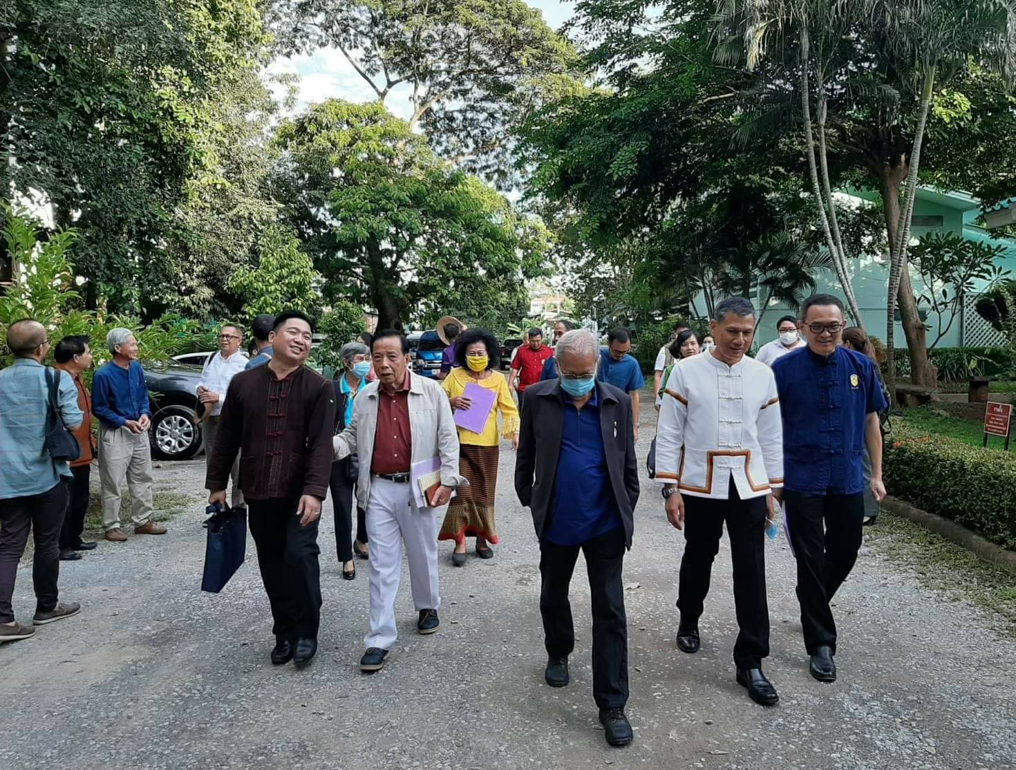 คณะอนุ กมธ.ศิลปะและวัฒนธรรมฯ วุฒิสภา ลงพื้นที่ดูความคืบหน้าบูรณะฟื้นฟูบ้านบอมเบย์ เบอร์มา จ.แพร่
