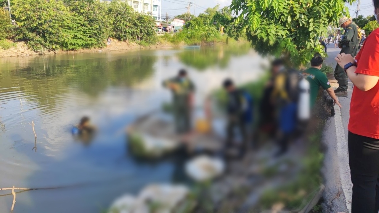 ปทุมธานีคนงานก่อสร้างทอดแหหาปลา​ พบอีกทีจมน้ำเสียชีวิต