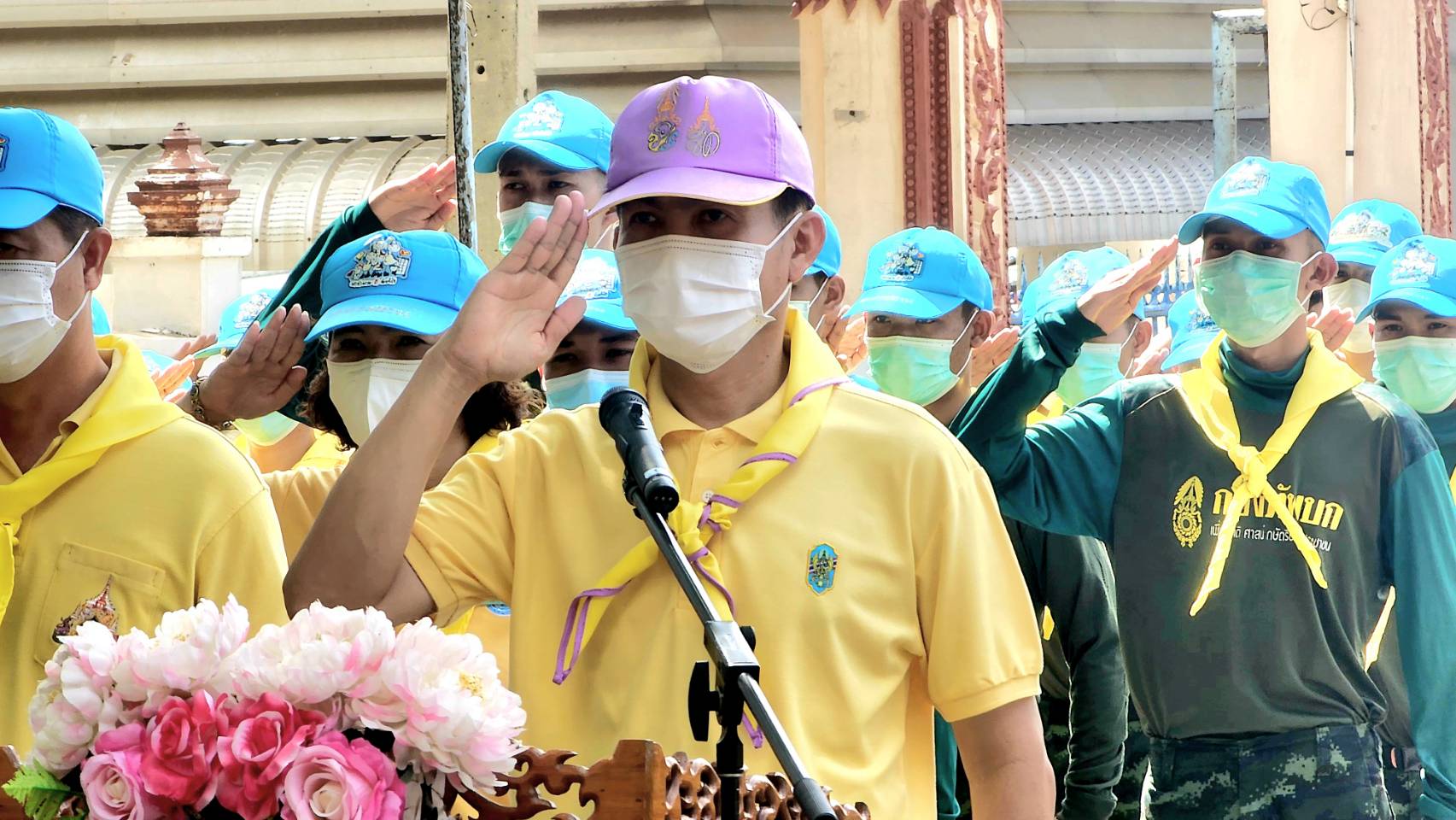  ผู้ว่าฯลพบุรีนำจิตอาสาพัฒนาเมืองเนื่องในวันคล้ายวันสวรรคต  สมเด็จพระนเรศวรมหาราช