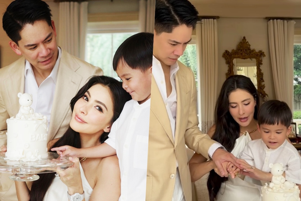 แห่ยินดี! "ศรีริต้า-กรณ์" ตัดเค้กเฉลยเพศลูกคนที่2 