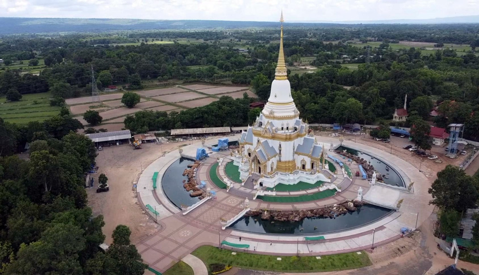 สุดอลังการ! พระมหาธาตุเจดีย์วัดป่านาคนิมิตต์ ศูนย์รวมศรัทธาพุทธศาสนา
