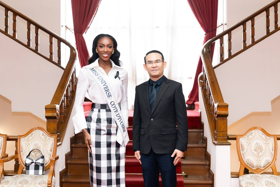 “โอลิเวีย ยาเซ่” มิสยูนิเวิร์สโกตดิวัวร์ 2025 ปฏิบัติภารกิจทูตการท่องเที่ยว สานสัมพันธ์ไทย-โกตดิวัวร์ 