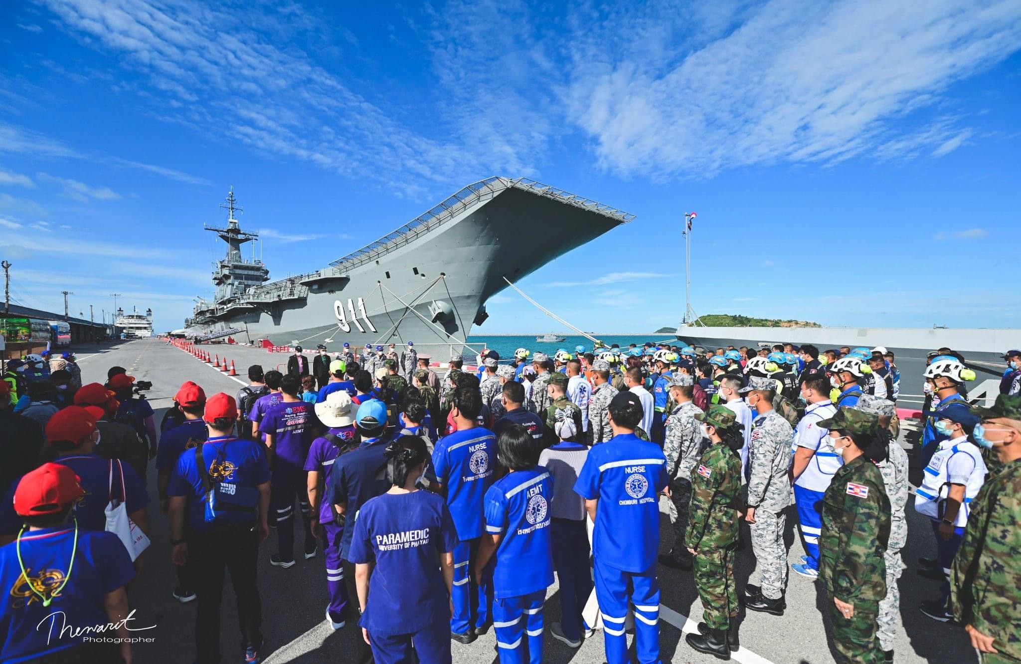 แพทย์ทหารเรือร่วมฝึกการแพทย์ทางทะเลในการฝึก Sarex 2022